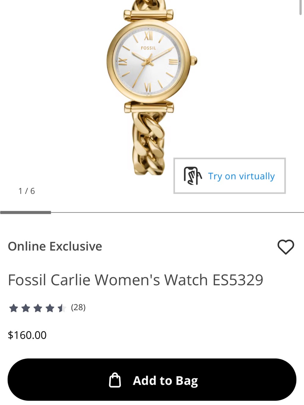 Fossil Carlie Women's Watch ES5329 - Picture 5 of 7